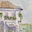 풍경을 담다, 어반스케치 이미지