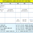 둔촌주공(올림픽파크 포레온) 준공 관련 각종 인허가 예정 진행 일정표 이미지