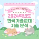 2024학년도 한국기술교대 기출 분석(문항수 배점 출제영역) 이미지