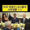 트럼프에게 아부하는 미국 빅테크 CEO들 이미지