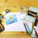 취미 수채화교실 이미지