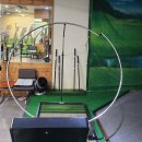 스윙 스크린 골프 이미지