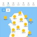 오늘의 날씨🌞☔️☃️, 2024년 4월 1일 월요일 이미지