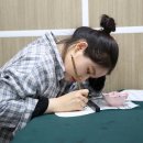 캘리그라피 디자인 과정 이미지