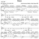 [성가악보] Grace / Amazing Grace [Mark Hayes, Solo] 이미지