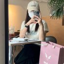 마리떼프랑소와저버 현대백화점 판교점 클래식 로고 반팔티