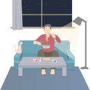 먹거리야식 이미지