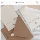 허니멍 | 청첩장 대장정 허니모어 제인 청첩장 후기와 수정 제작기간