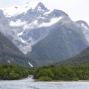 뉴질랜드의 빙하, 만년설, 빙퇴석 이미지