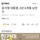 윤석열 대통령, 4년 6개월 남았다 이미지