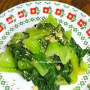 청경채무침 만드는법 간단한 청경채요리 이미지