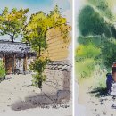 일상이 그림이되는 펜 드로잉 이미지