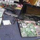 asus n53s 노트북 메인보드 수리 액정으로 반응 무 보드전문 수리 이미지