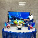 삼성인쇄소 | 야구/삼성라이온즈 광팬 아들 생일상꾸미기(생일토퍼 도안 있음)