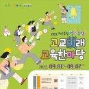 괴산증평교육지원청, 2022. 고교미래교육한마당 운영 이미지