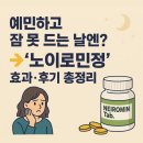 정약국 | 노이로민정 후기 가격 약국 처방 효과 부작용