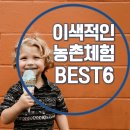 주말 나들이 농촌 이색 체험 BEST 5