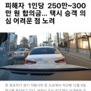 택시뒤쿵 신종 보험 사기 등장 이미지