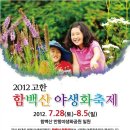 함백산 야생화축제 개막식 및 등반대회 시상 [2012/07/28/토] 이미지