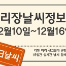 [운남/리장/날씨] 12월 10일 ~ 12월 16일 7일간 일기예보 이미지