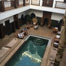 혜란닷컴 | 스페인 교환학생 : 모로코 여행의 둘째 날, 마라케시 숙소 Riad Kasbah
