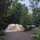 성창보드노동조합 | 평창 흥정계곡 캠핑장 추천 | 개별시설 있는 시원한 여름계곡캠핑 자연속쉼표 3박 4일 (6번 사이트)