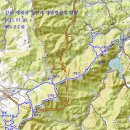 대관령숲길과 제왕산 능선 탐방 계획 (지리산의 폭우 예보에 따른 대체!) 이미지