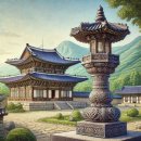 영주 부석사 무량수전 앞 석등 | 국보17호 영주부석사 무량수전석등