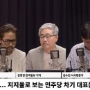 김정현 "민주 전대 '2강' 재편... 충청서 정청래 40% 후반·김민석 40% 초반 예측"﻿ 이미지