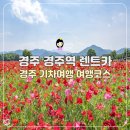 경찰대 앞 교통섬(주유소쪽) | 경주 렌트카 가격 신경주역 기차여행 2박3일 여행코스