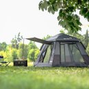 클래식캠프 | 패스트캠프 오토4 클래식 원터치 텐트 후기 | 자동 돔 그늘막 사용 느낌 솔직히