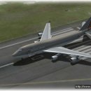 FSX 디폴트 아시아나 744 카고 구도장 이미지