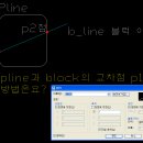 (질문)Pline과 Block의 교차점을 찾는 방법이 필요합니다 이미지