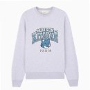 캠퍼스청바지 | 메종키츠네 캠퍼스 폭스 레귤러 맨투맨 라이트 그레이 입어봤어요