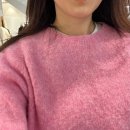 퓨어DOG | 하울린 니트 여자 사이즈 핑크 컬러 구입 착용 후기