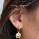 럭셔리로즈 | 디올 파인주얼리 로즈드방 귀걸이 후기 가격 착샷