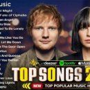Adele, Ed Sheeran, Sia, Lady Gaga, Bruno Mars, Billie Eilish, Dua Lipa 이미지