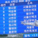 전국 초.중.고 육상대회 초등4학년 80m 결승 이미지