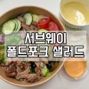 써브웨이 선유도역점 | 서브웨이 폴드포크 바비큐 샐러드 집에서 셀프 타코 만들어 먹는 법