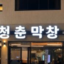 청춘막창대창