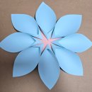 카페 다알리아 | 종이 색지로 킹다알리아 만들기 방법