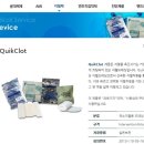 응급지혈제 QUIK CLOT의 국내수입사 이미지