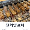 잡내 안나는 양꼬치 방배 양꼬치 맛집 천희양꼬치