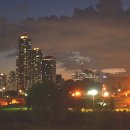 노을과 바다 이미지