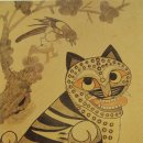 까치와 호랑이 이미지