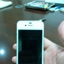 아이폰4s(화이트) 16기가 + 정품 hdmi 케이블 팝니다..(40만원) 이미지