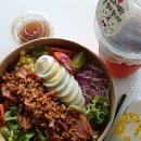 감골도서관 동아리실 | [카페에스프레소&amp;샐러드] 안산 샐러드 맛집 추천 훈제오리 샐러드 한 그릇 뚝딱