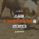 [성명서] 소싸움 국가무형문화재 지정을 반대한다! 이미지