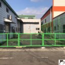 기전마을회관 | [광주광역시 첨단 &#34;효성기전&#34; 메쉬문 시공사진] 광주펜스철망전문 미담휀스