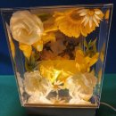 왕십리부케말리기공방에서 완성한 감성 무드등 🌼 지니꽃공방 후기